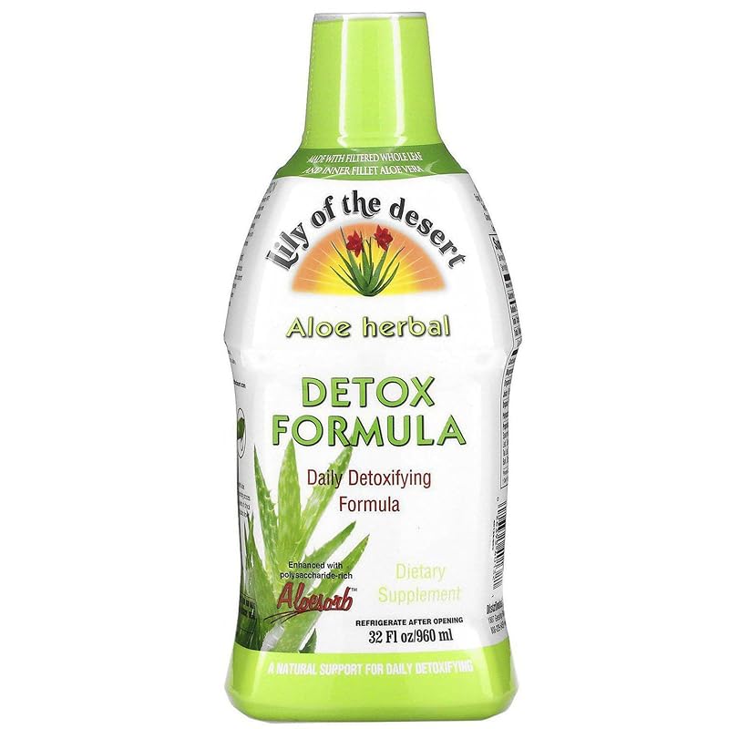 Lily Of The Desert Suplemento Fitoterápico de Aloe Vera com Mistura de Ervas, 946 mL