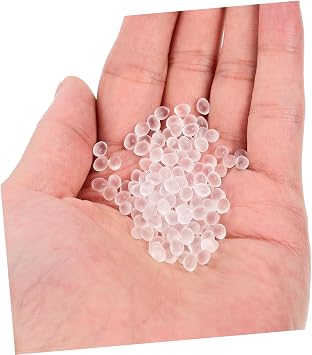 1 Bottle of Thermoplastic Beads Resin Pellets Soften in Hot Water for DIY Modeling and Cosplay Decorations, Strong Polymorphs Plastic Beads for Crafting and Repairing