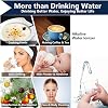 Wter Ionizer and Alkaline Water Machine AG7.0 ، نظام ترشيح المياه المنزلية ، ينتج PH 3.5-10.5 المياه القلوية ، 7 إعدادات المياه ، حتى -570mV ORP ، 8000L ، أبيض