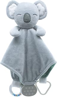 MODERN BABY Security Blanket Loveys for Babies Koala Stuffed Taggy Blanket Teether Toy Super Soft