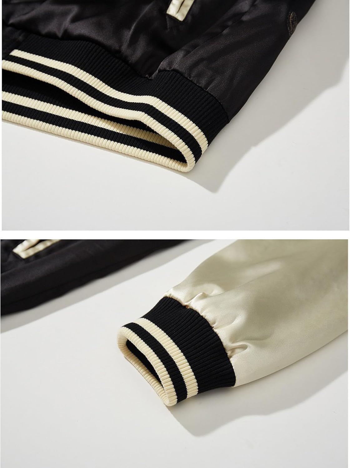 HaiZi XiHuan Cool Dragon Sukajan Jacket Tiger Embroidered Jackets For Men Japanese Winter Windbreaker Mens Casual Coat - Image 8