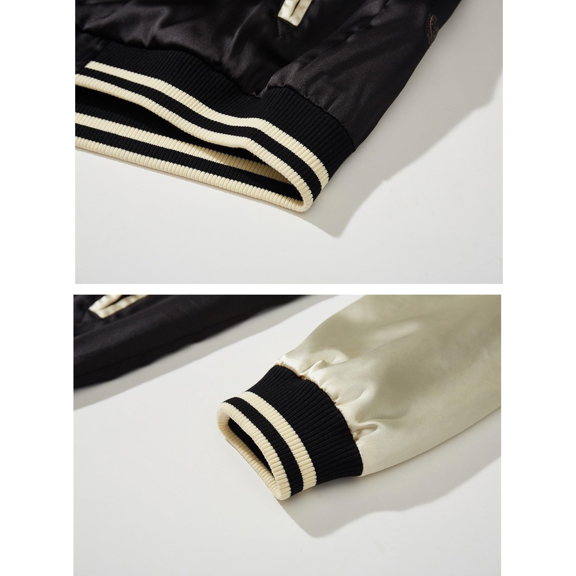 Cool Dragon Sukajan Giacca Tigre Ricamato Giacche Per Gli Uomini Giapponese Inverno Giacca A Vento Mens Cappotto Casual