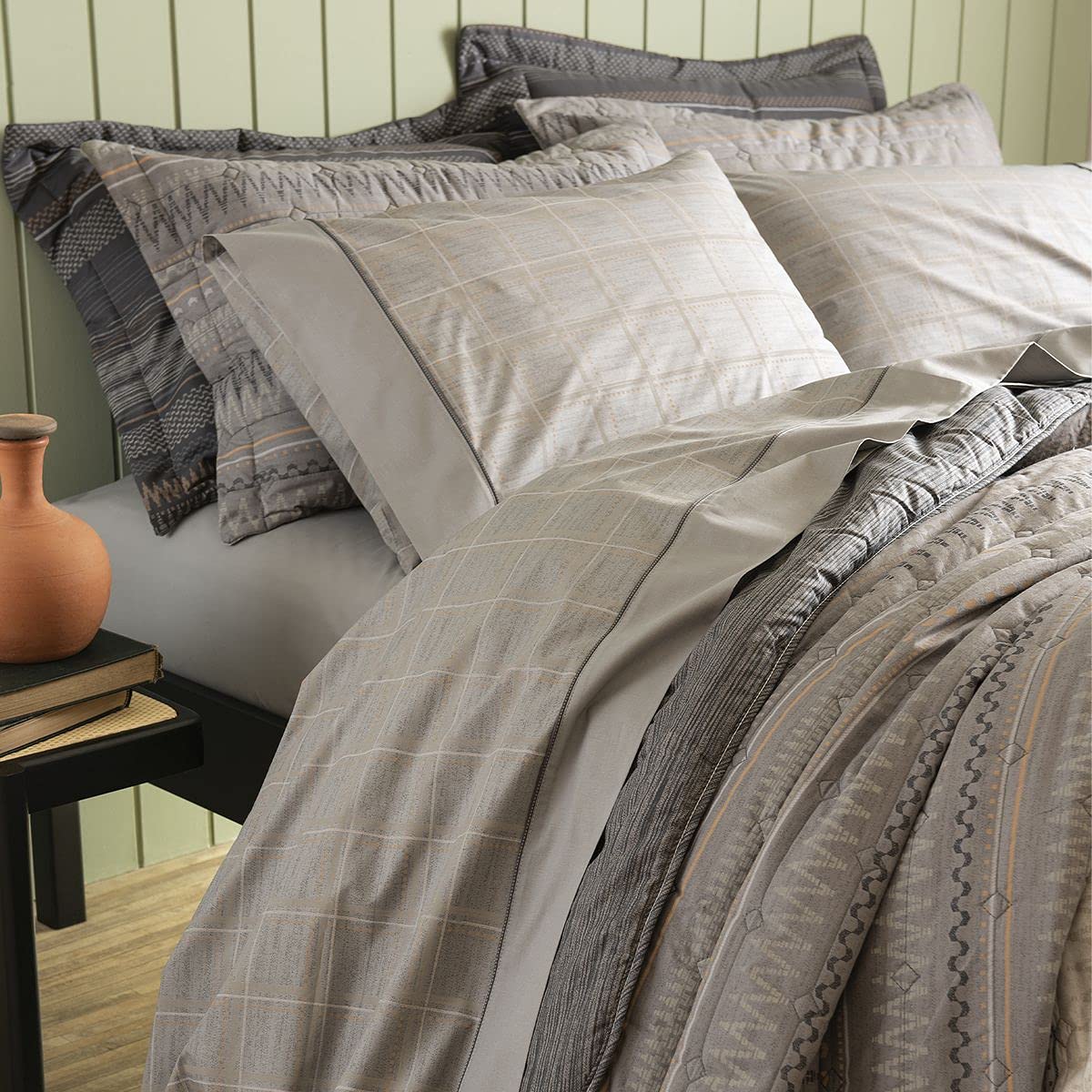 EDREDOM CASAL ARTEX TOTAL MIX CERRADO CINZA | Amazon.com.br