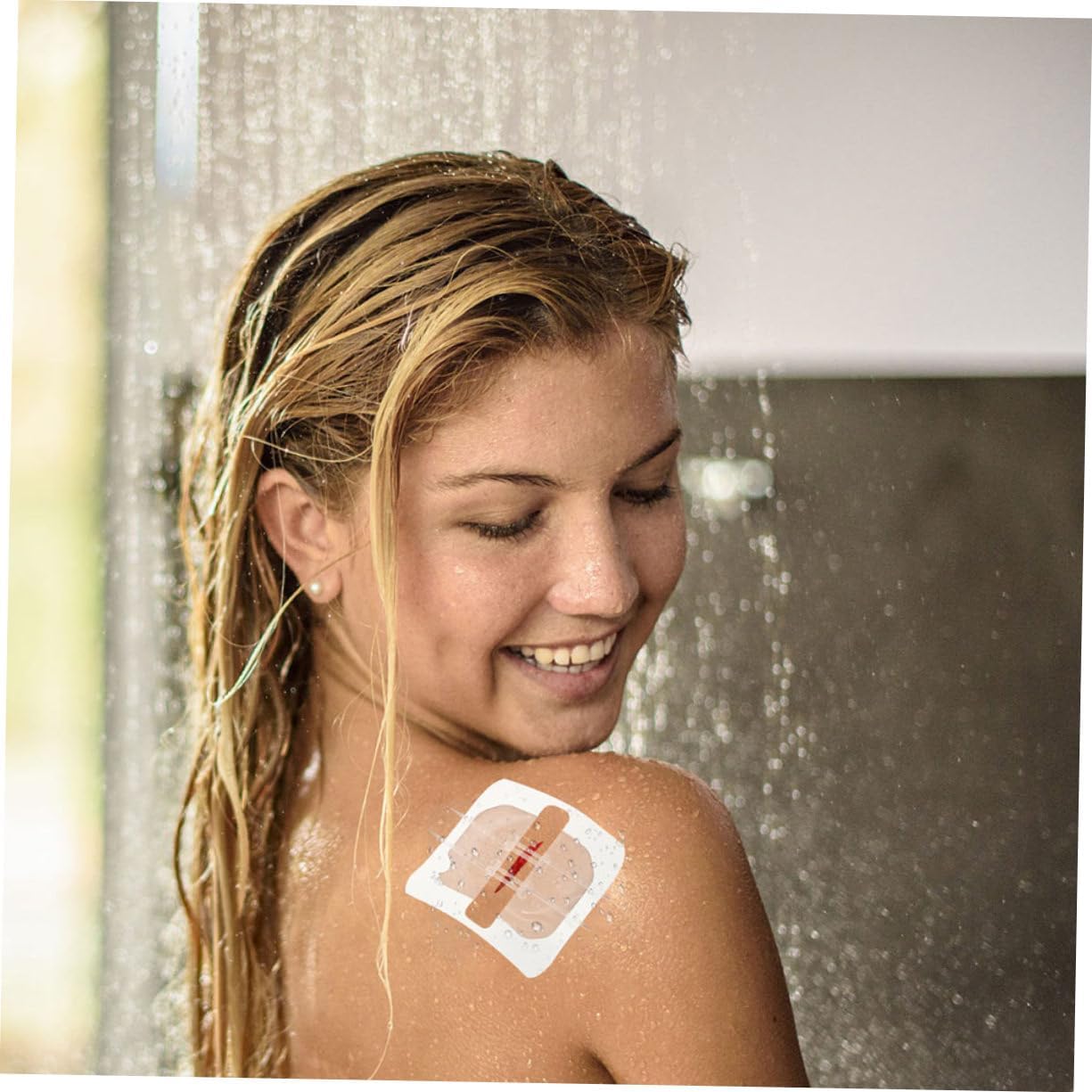 4pcs Zipper Closure Decals for Practical Skin for Emergency Care Lightweight Portable Less Painful Application for Joint