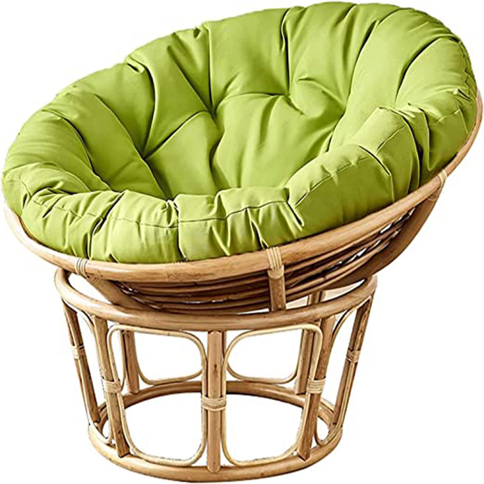 Alleen kussen voor eierschommelstoel, hangende mand eierstoelkussen rond, kussen voor hangende schommelstoel, kussen voor hangende eierstoel, kussen voor schommelende mand, zitkussen, voor tuin buiten