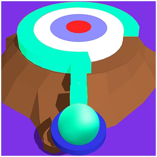 Twisty Stack Hit 3D - paint color circle