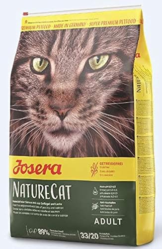 Josera - Pienso Gatos - 4,25 kg - Naturecat - Alimento Mascota Adulta Sin Cereales - Evita Bola de Pelo