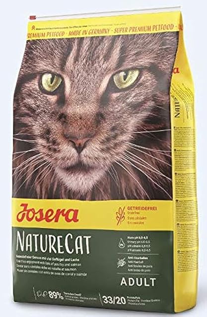 Josera - Pienso Gatos - 4,25 kg - Naturecat - Alimento Mascota Adulta Sin Cereales - Evita Bola de Pelo