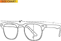 Vista 6 de Skeleteen Lentes transparentes para disfraz, lentes falsos con montura de cuerno, sin receta, para adultos y niños