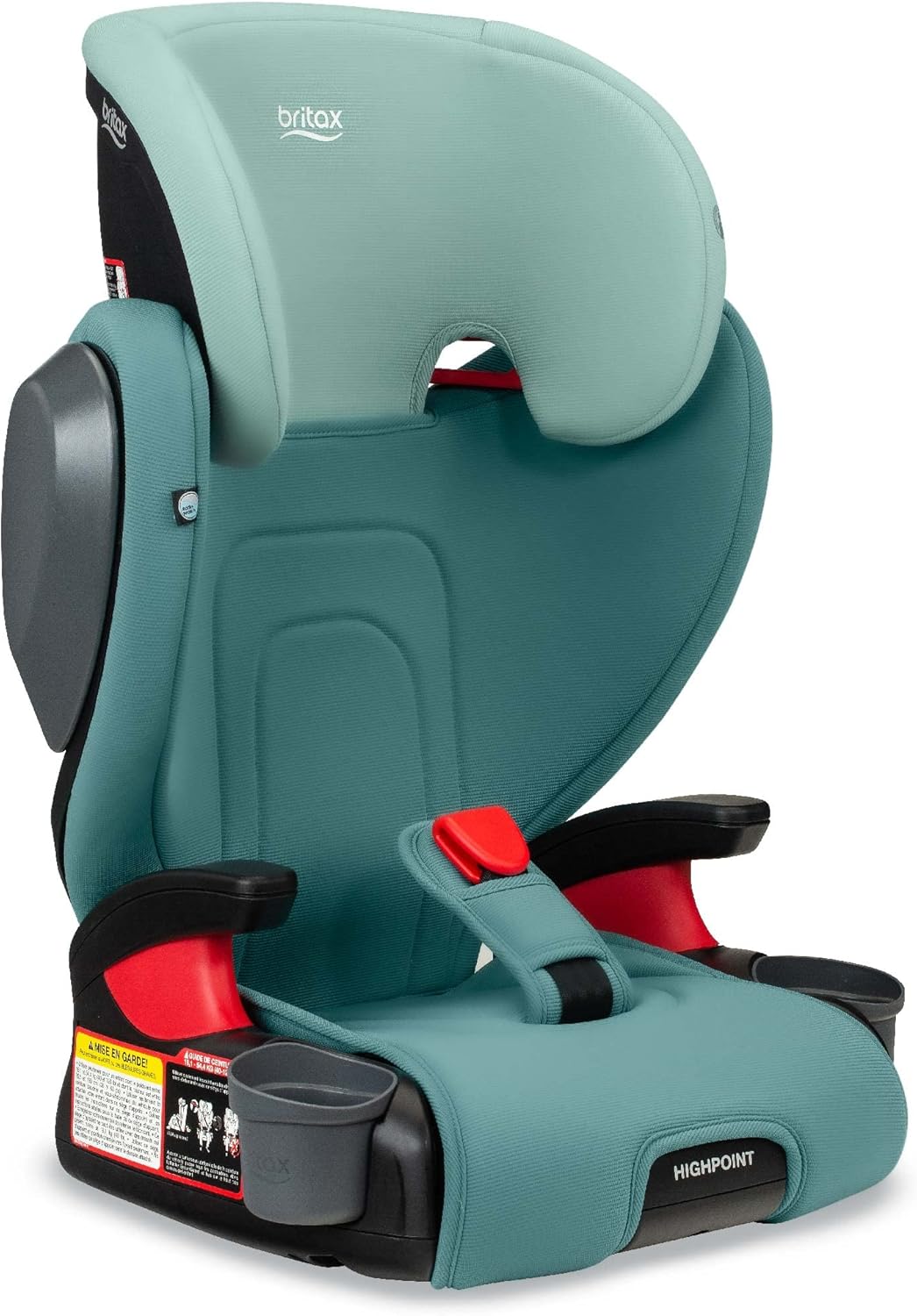 Britax Highpoint Backless BeltPositioning Booster Seat, SafeWash Green