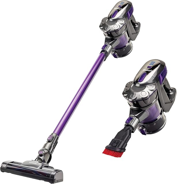 VYTRONIX NIBC22 Cordless Vacuum Cleaner 22.2V | 45 Minute Run Time | 3-in-1 Upright Handheld Stick Vacuum | Rechargeable Lithium-Ion Battery | Lightweight 2.3kg