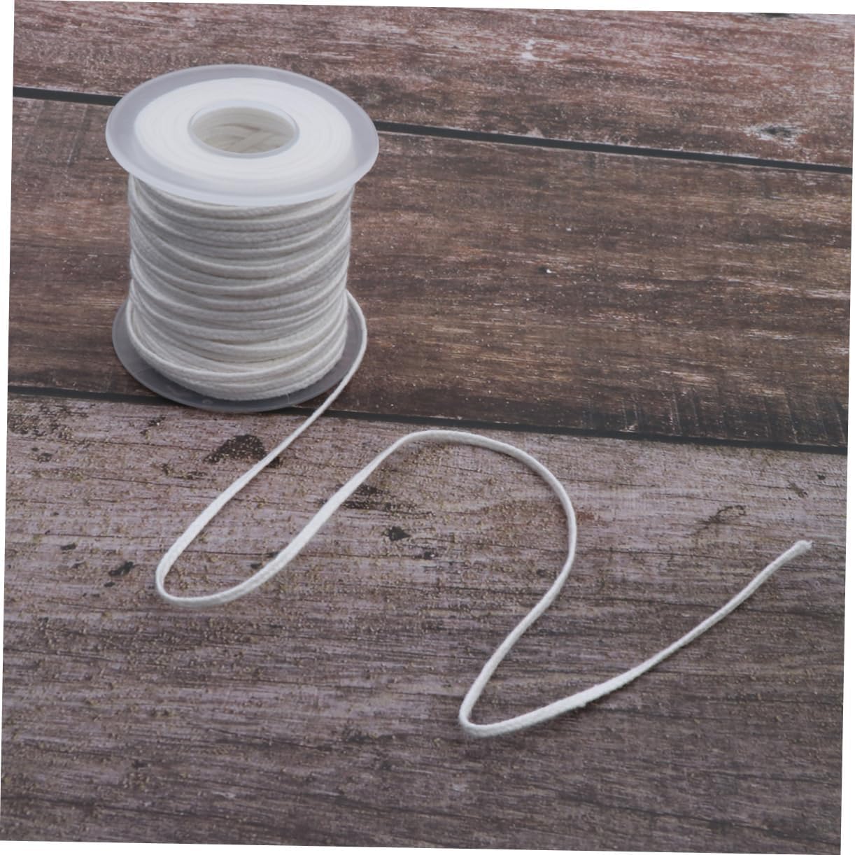 3 Rolls 30 Waxed Wick Thread Spool 30m 32 Strands Cotton Candle Wicks for Pillar Candle Making