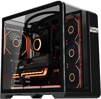 Amazon.com: HOENGAGER Curved Pannel AI-Optimized Gaming PC - AMD