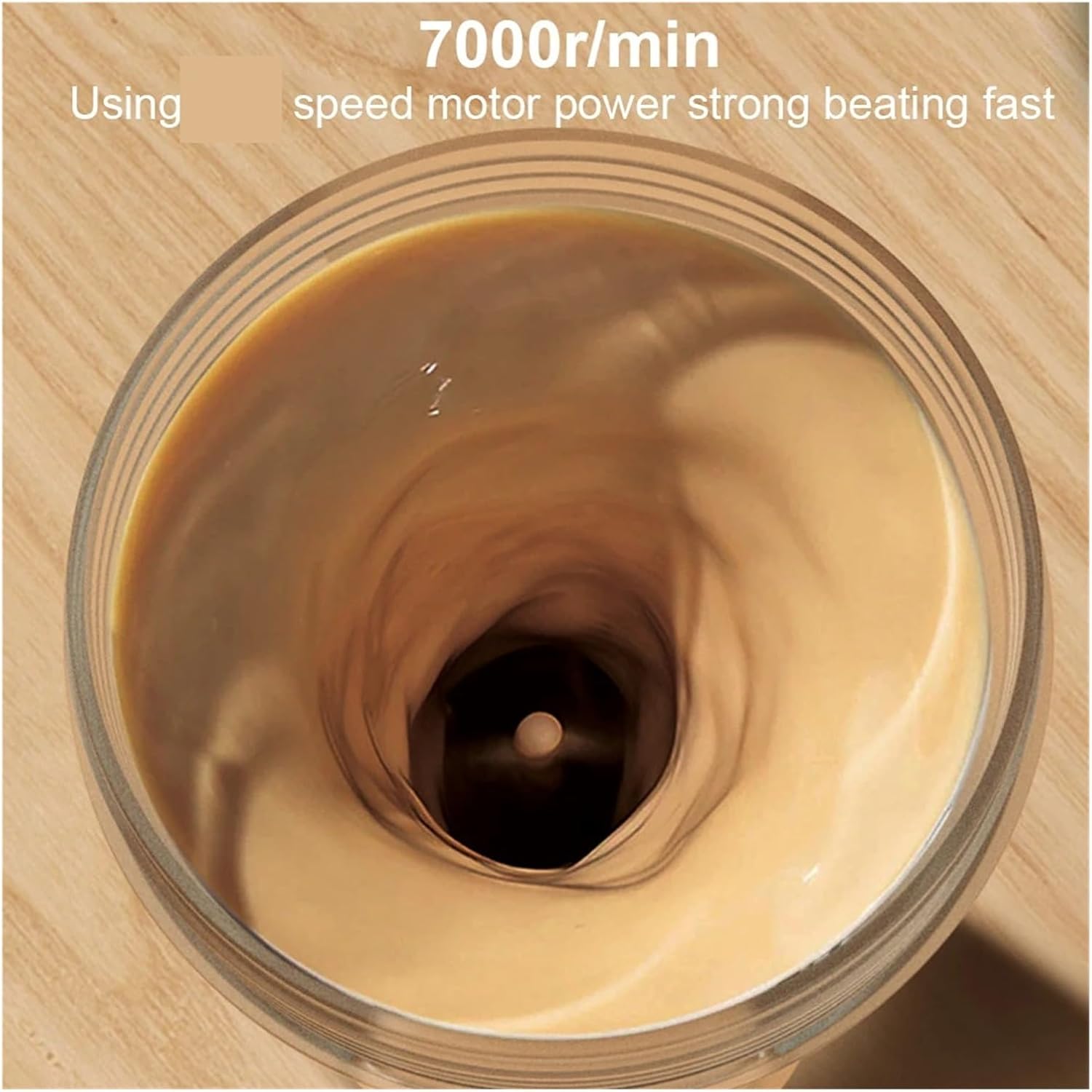 Self Stirring Mug, Portable Sport Mixing Cup Rechargeable Electric Mixing Cup Self Mixing Coffee Mug For Protein Shake Meal Replacement Shake,for Office/Kitchen