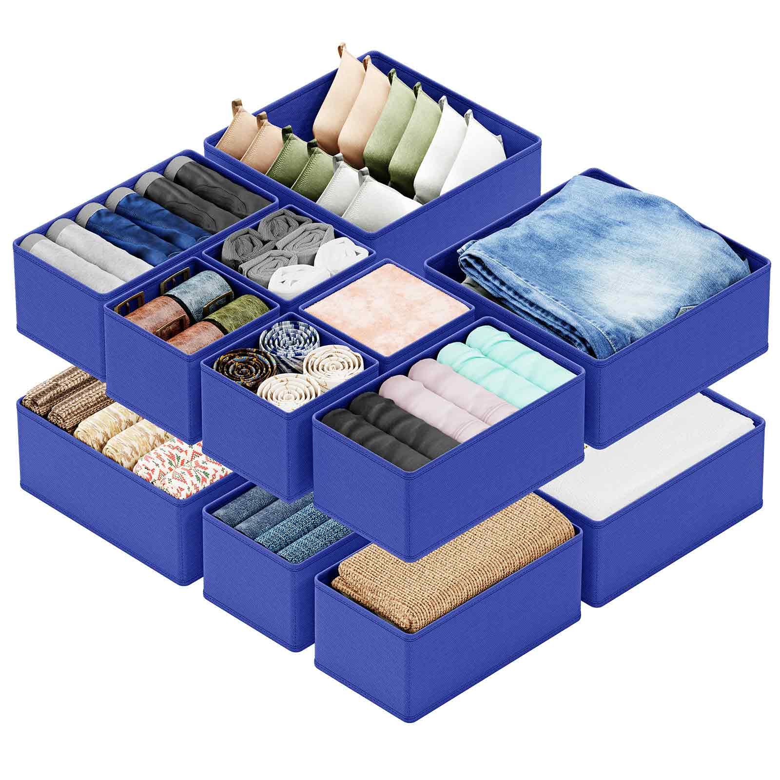Amazon.com: SpaceAid Drawer Organizer for Clothes, 12 Pack Dresser