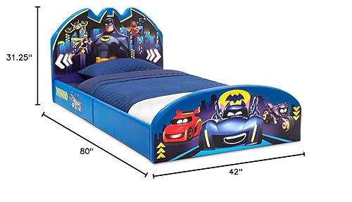 Miniatura 49 de Delta Children Marvel Spider Man - Cama individual tapizada, color rojo y azul Marvel Spider-Man,Azul,Los Vengadores de Marvel,Minnie Mouse,Paw