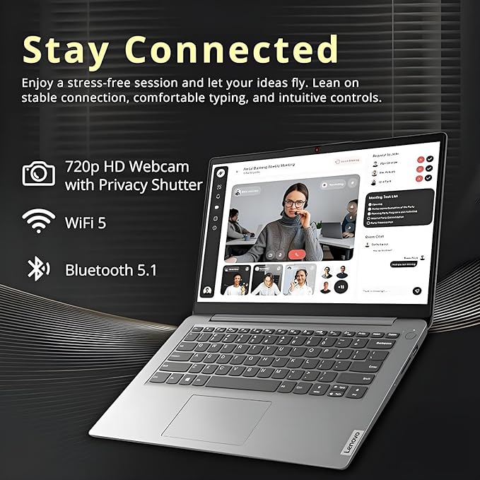 Lenovo IdeaPad Ultrabook 14" 128GB SSD 4GB RAM Windows 11 miniatura 6