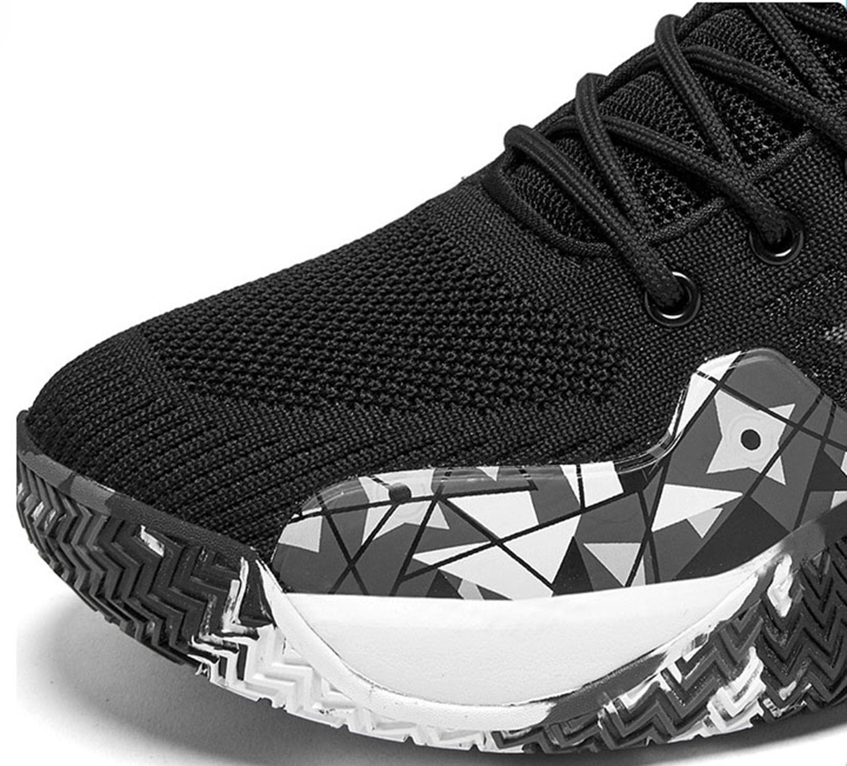 Męskie Buty Do Koszykówki Outdoor Buty Sportowe Odporne Na Zużycie Buty Treningowe Chłopięce Buty Do Koszykówki(44 EU, Q3)