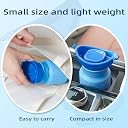 Pee Bottles for Men, Adjustable Emergency Urinal 750ml, Car Pee Bottle for Men and Women, Portable Toilet for Car, Shrinkable Personal Mobile Toilet,Urine Bottle, Travelling, Traffic Jams & Hiking gallery image