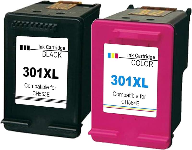 hp 301xl black