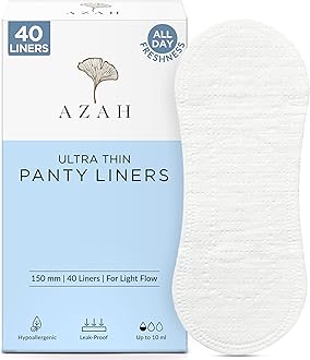 Panty Liners for Women Daily use (Pack of 40) | Cottony Soft Sanitary Pads for Women | Pantyliners Pads Perfect For White Discharge & Light Spotting | Panty Liner Pads Sanitary Napkins