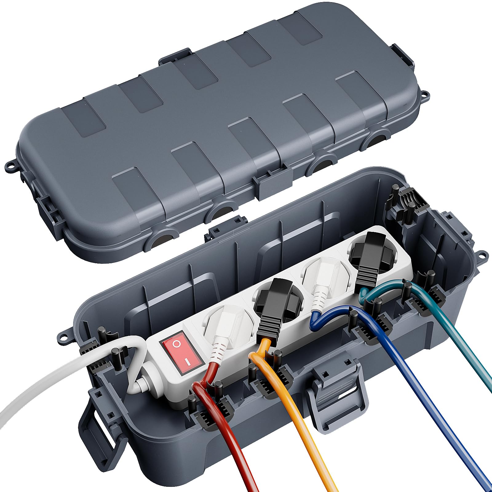 RESTMO Medium wasserdichte Kabelbox für den Außenbereich