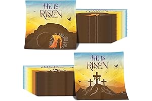 He is Risen Napkins Easter Decoration, 30-Piece
