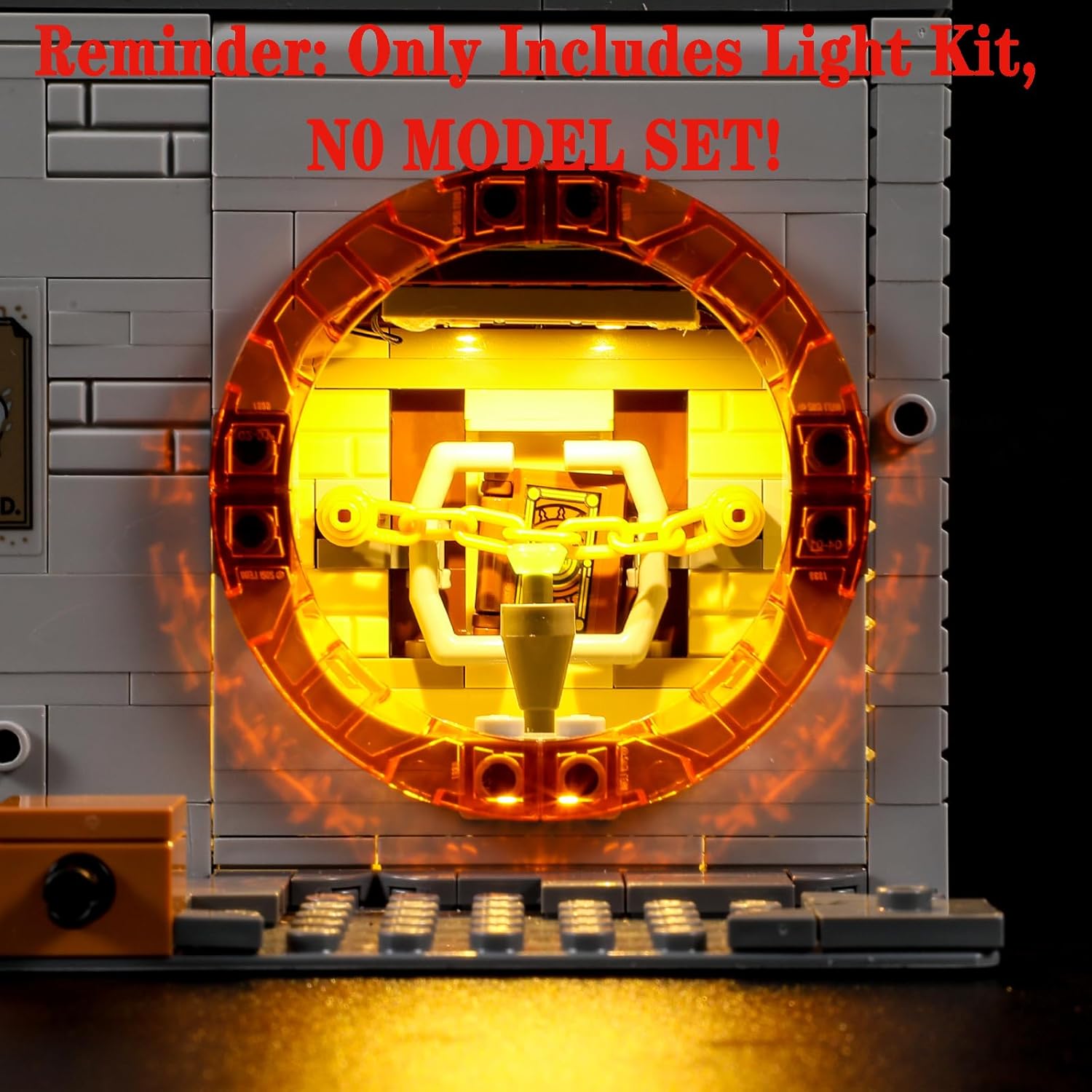 LED Light Set Compatible with Lego 76218 Sanctum Sanctorum Building Blocks Model - Model Set NOT Included