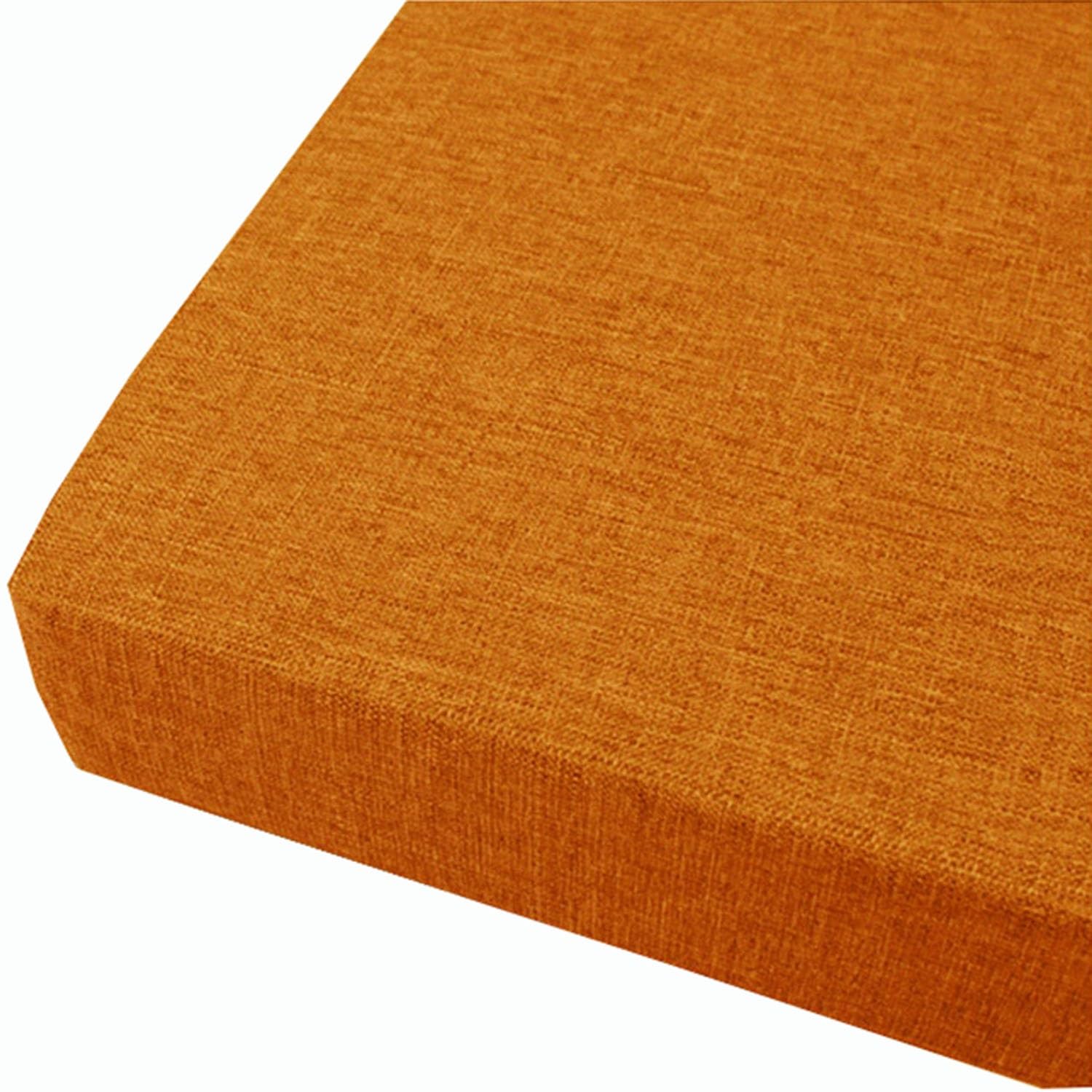 Coussin de banc 3 places 150x60 cm en fourrure lavable pour jardin et salle à manger
