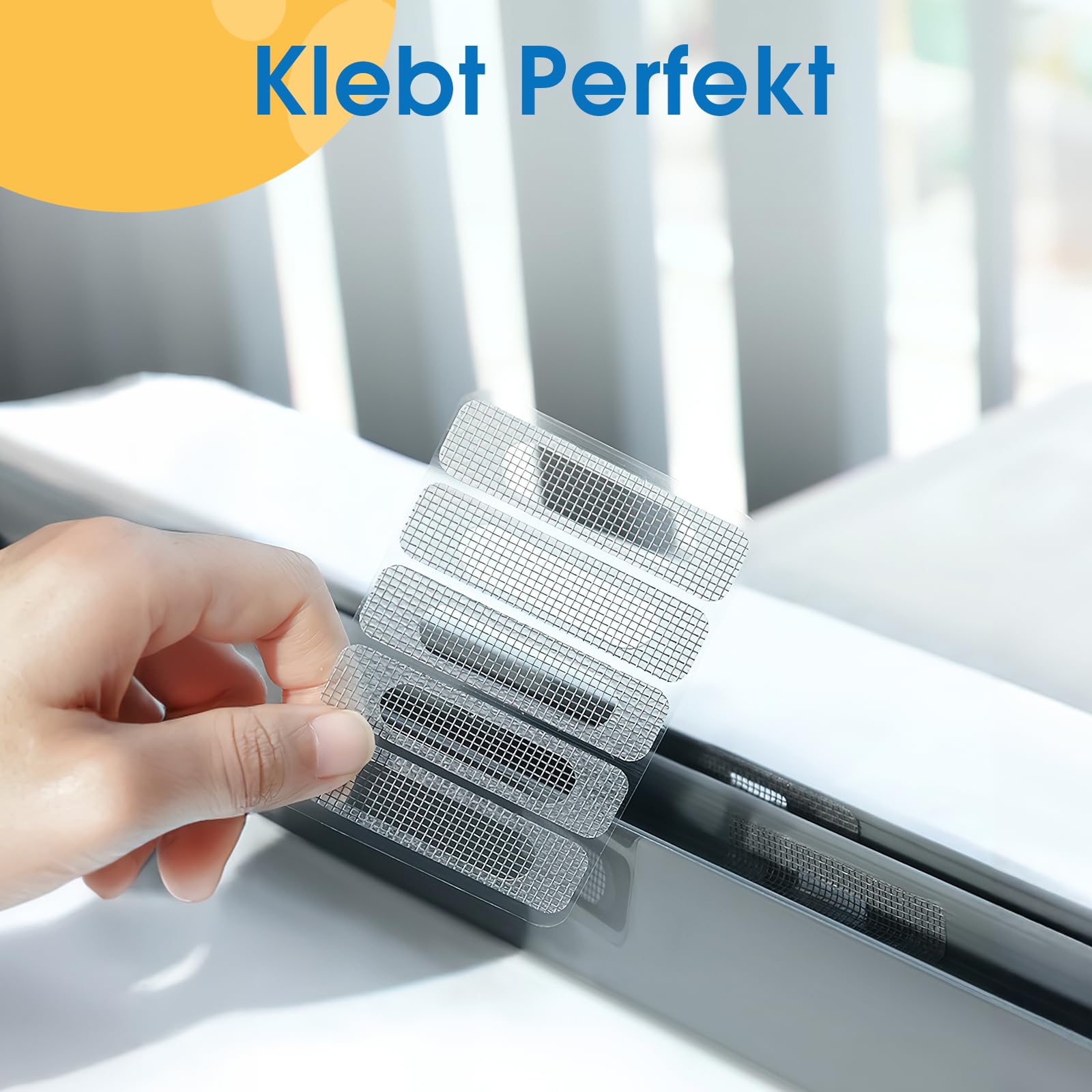 Teleskop-Fliegengitter Mit Rahmen Zum Klemmen Für  Produktbild-Vorschau 2