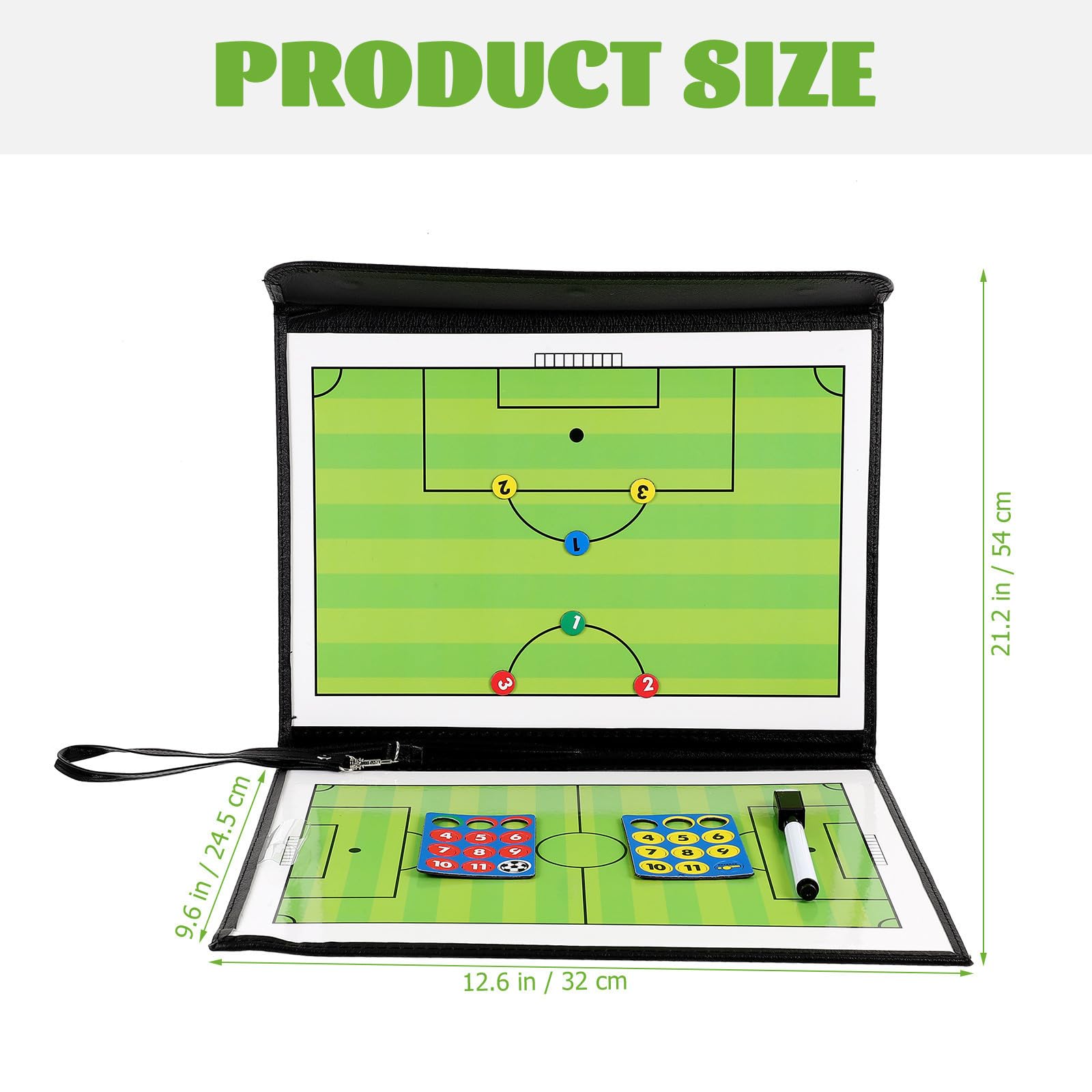 Tablero para Entrenamiento Fútbol de Hierro Verde
