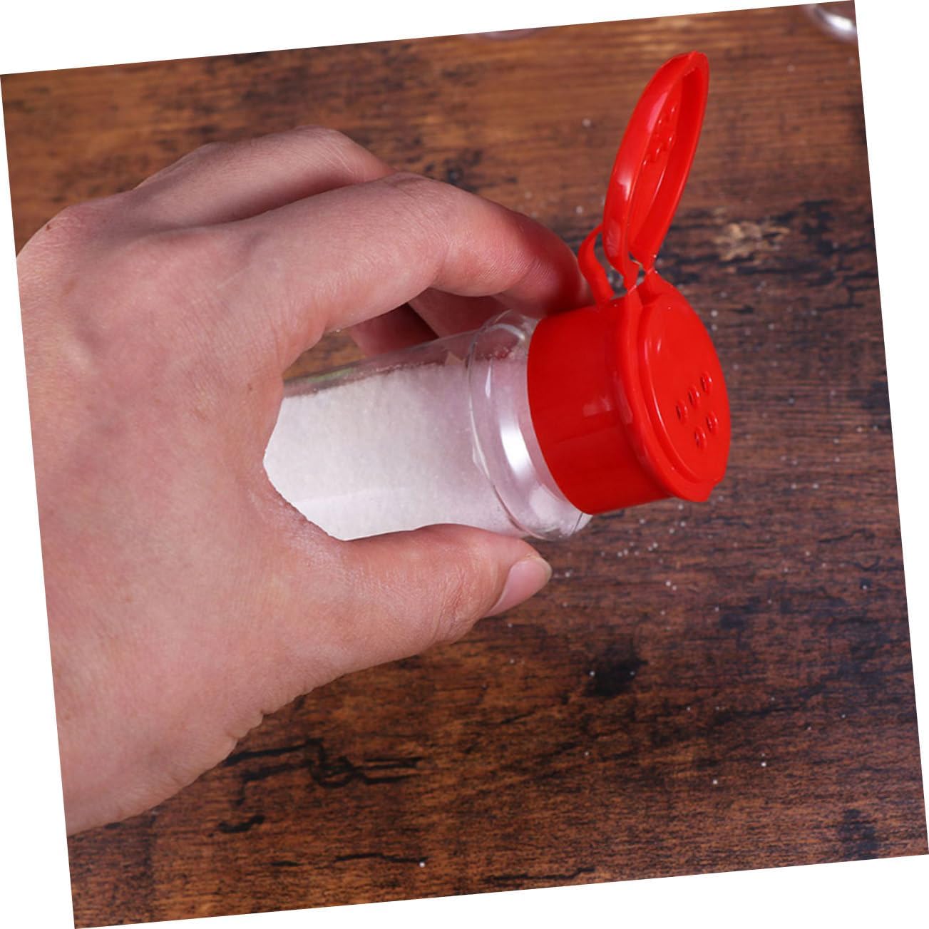 Xmas Kitchen Seasoning Bottle 6pcs Plastic Pepper Shakers