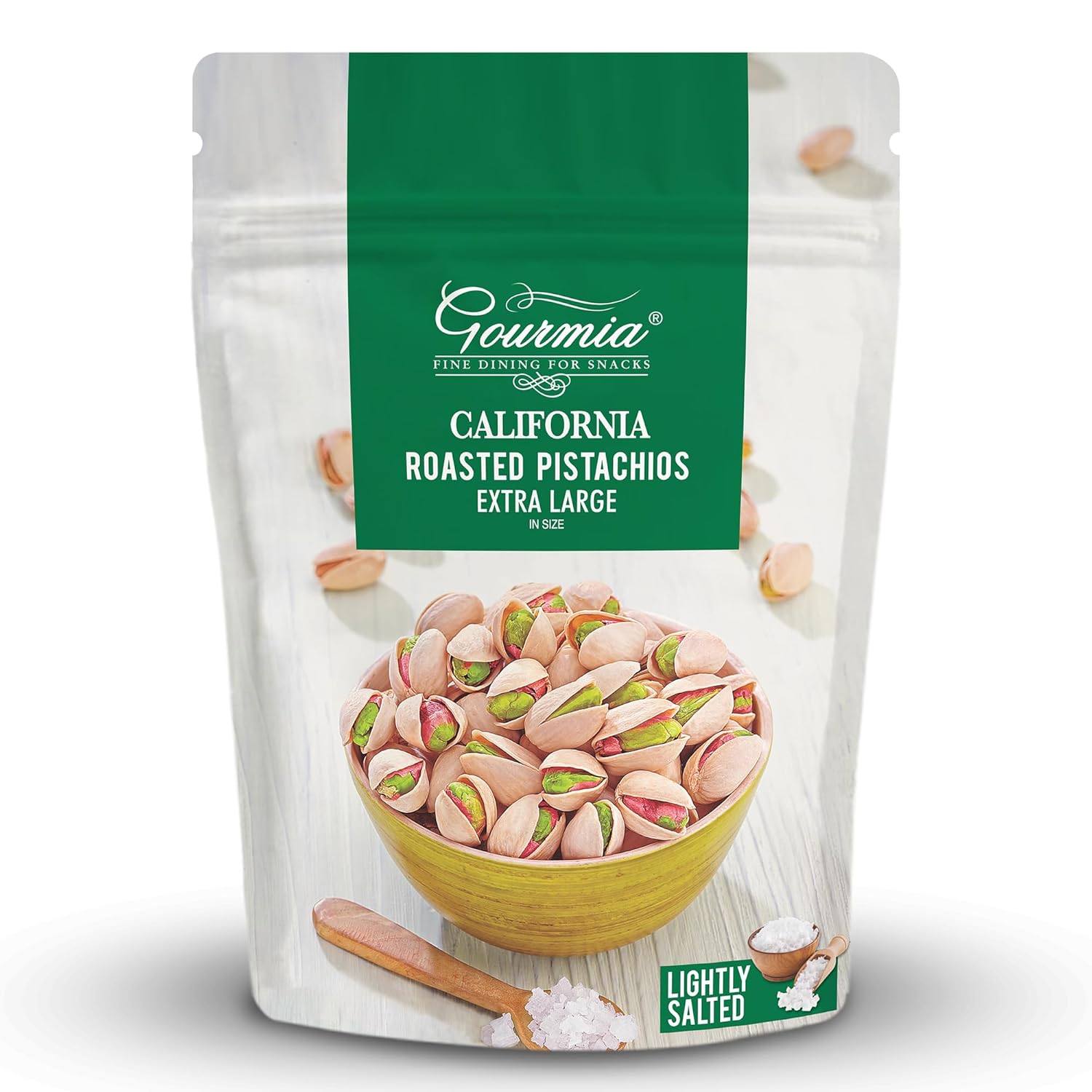 Gourmia Roasted Pistachios California Lighty Salted 200g Gourmia Roasted Pistachios California Lighty Salted 200g