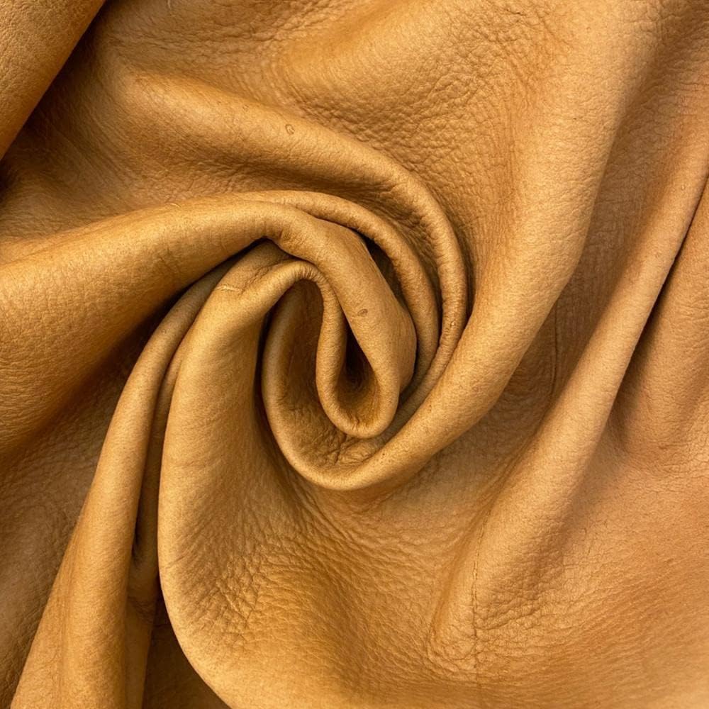 A Grade Deerskin Large Leather Hides - 2-3 oz (7-9 SqFt, Saddle)