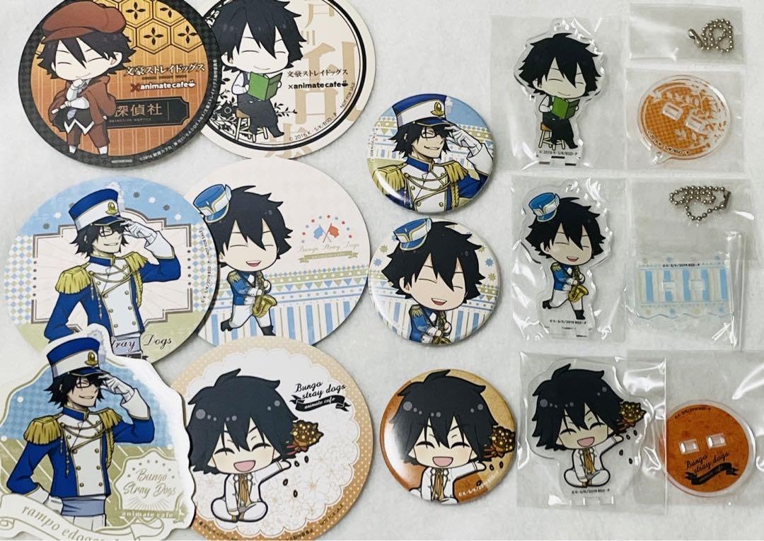 Amazon.co.jp: 文豪ストレイドッグス 文スト 江戸川乱歩 アニカフェ