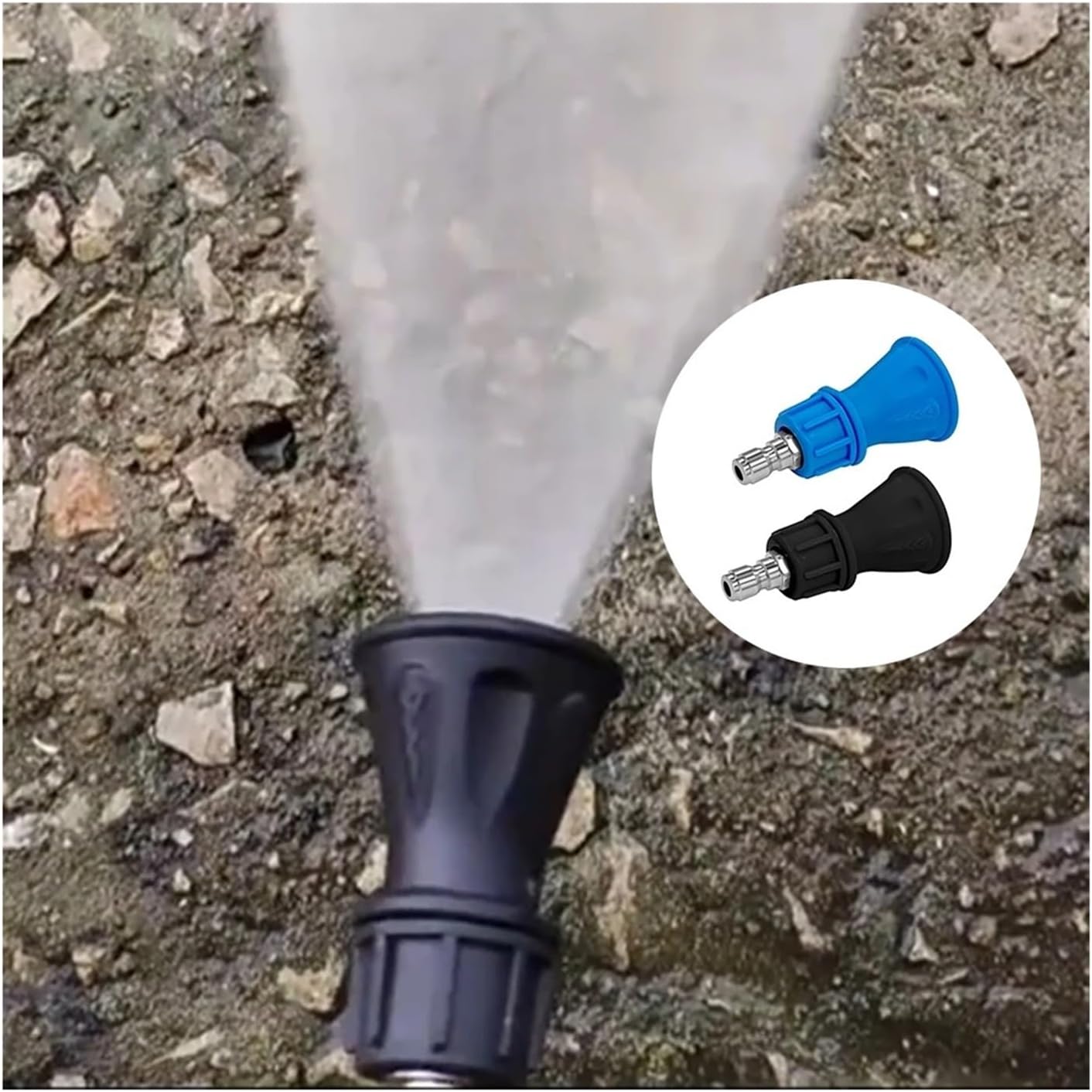 for Home Use Pressure Washer Nozzle Cleaning Nozzle for Cars 3.66 X 2.6 X 1.85 Inches for Standard Pressure Washers