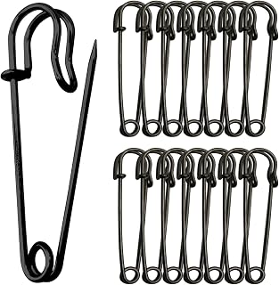 30Pcs Large Safety Pins, 1.8'' Heavy Duty Safety Pins for Clothes, Blanket, Sweaters, Shawls, Crafts