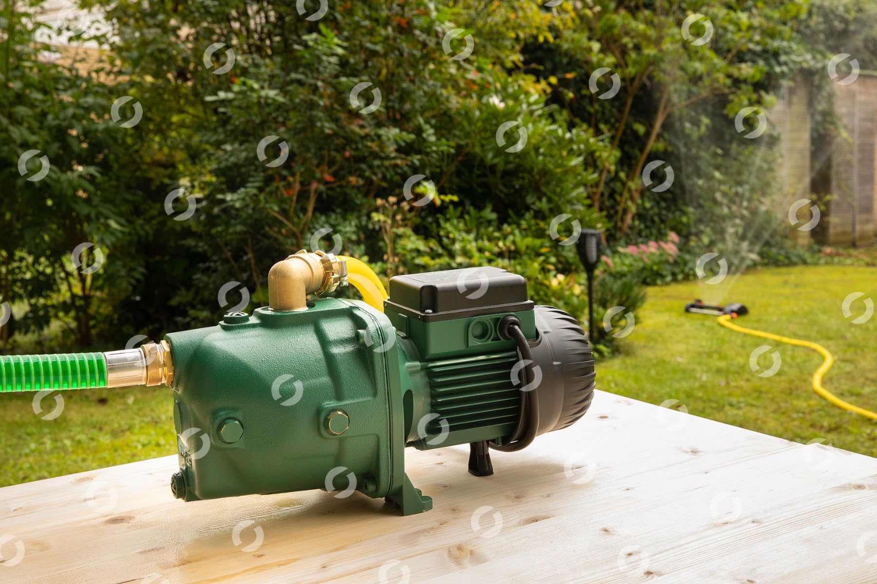 DAB JET 112 M 1,15 CV Pompe auto-amorçante monophasée pour usage domestique, agricole, jardin, industrie