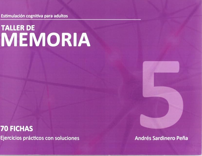 Portada de Taller 5 de Memoria: 70 Fichas Ejercicios Practicos con Solucione S