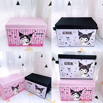 クロミ 収納ボックス Qoo10] サンリオ収納ボックスクロミ髪飾り収納ボッ