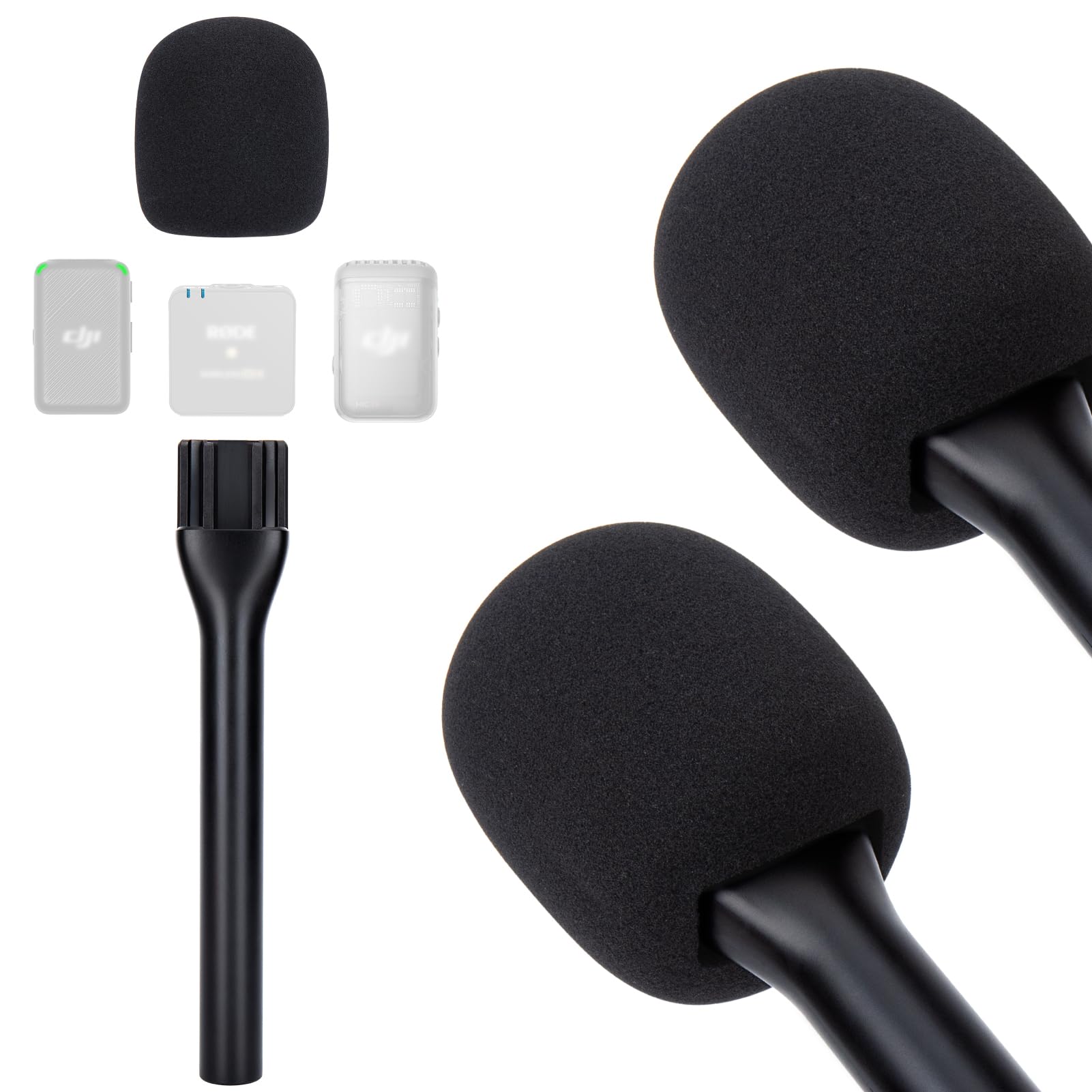 Dji Mic SUNMON Microphone Handheld Adapter Set For DJI Mini Mic ...