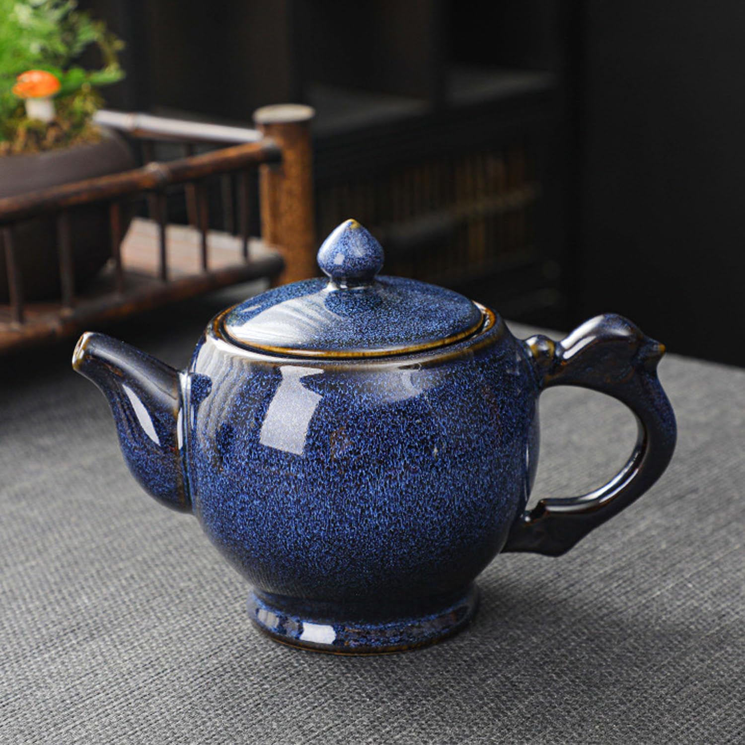 Set da tè cinese in porcellana Gongfu, 1 teiera, 6 tazze da tè, 1 tazza da tè con filtro, 1 colino da tè, casa, regalo, all'aperto e ufficio