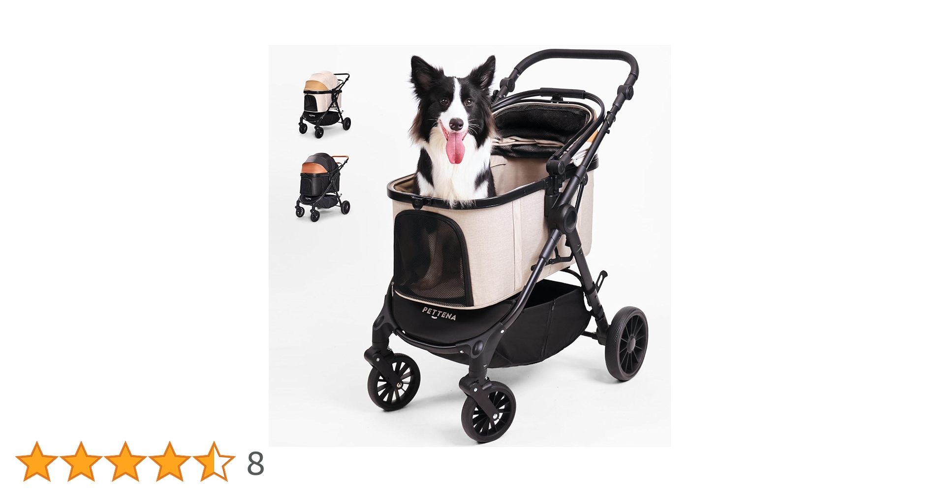 ペテナペットカート　黒　耐荷重３０Kg ペテナペットカート 黒 耐荷重30Kg ペテナペットカート 黒 耐荷重30Kg