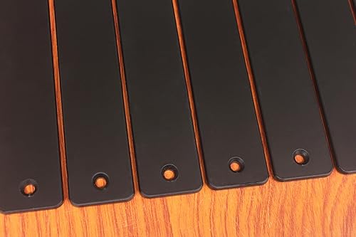 Miniatura 3 de Paquete de 16  14 pulgadas de largo x 8 pulgadas de alto x 1.5 pulgadas de ancho, soporte rústico de 0.197 in de grosor, soportes de estante de