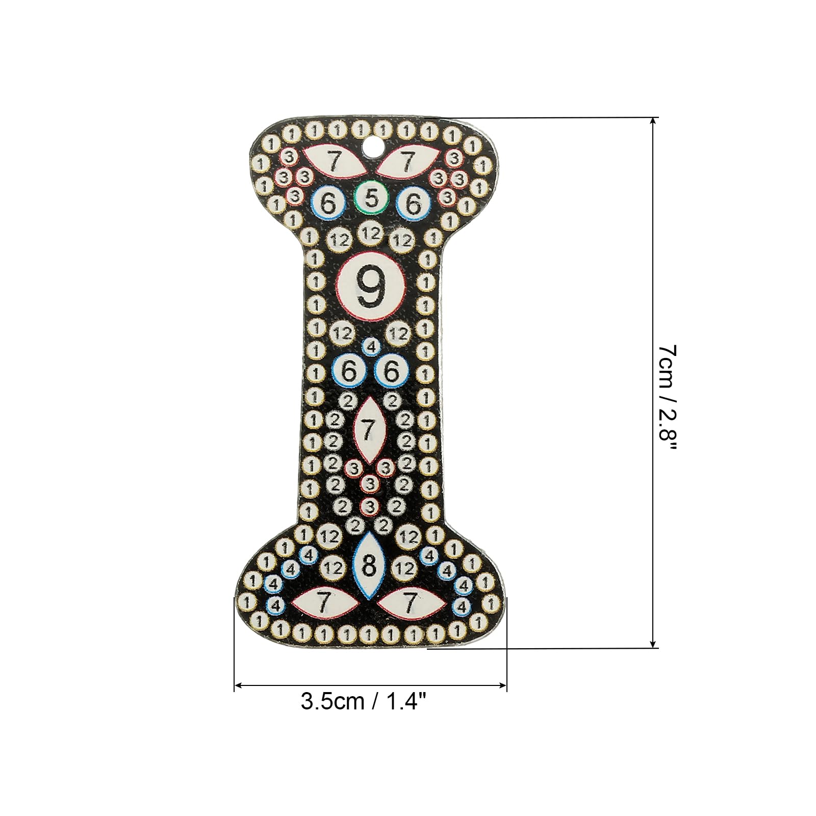 PATIKIL Diamond Art Keychains - Image 2