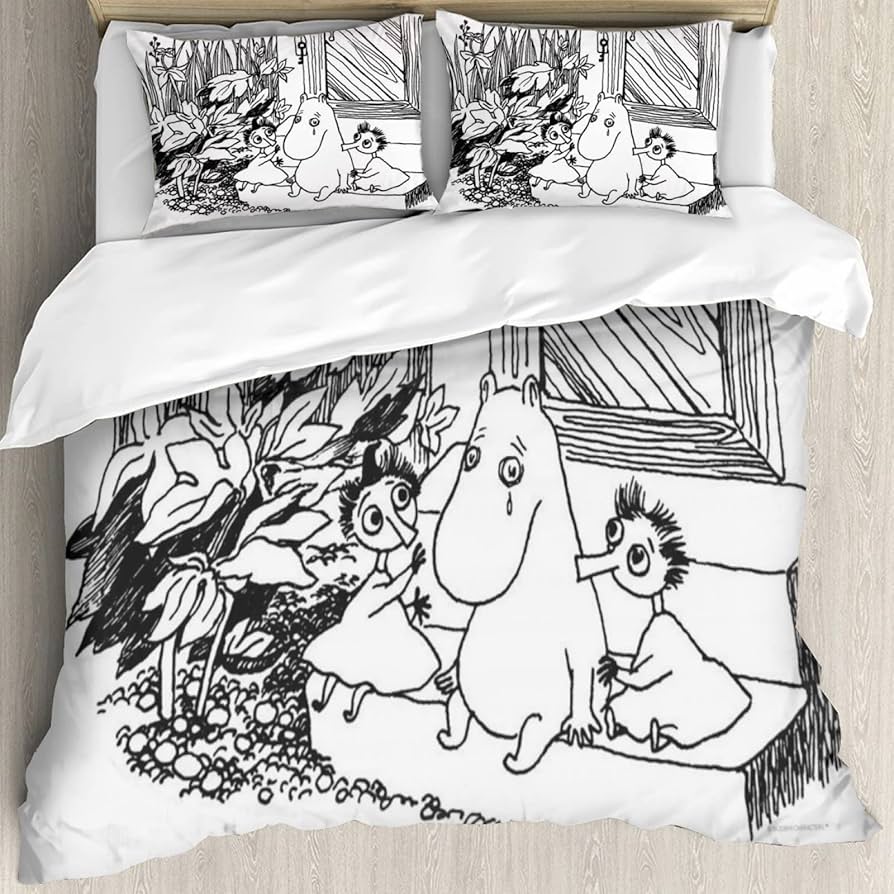 ムーミン　ミイ　布団カバー　セット Amazon｜Moomin ムーミン ちびのミイ 布団カバー 3点セット 寝具