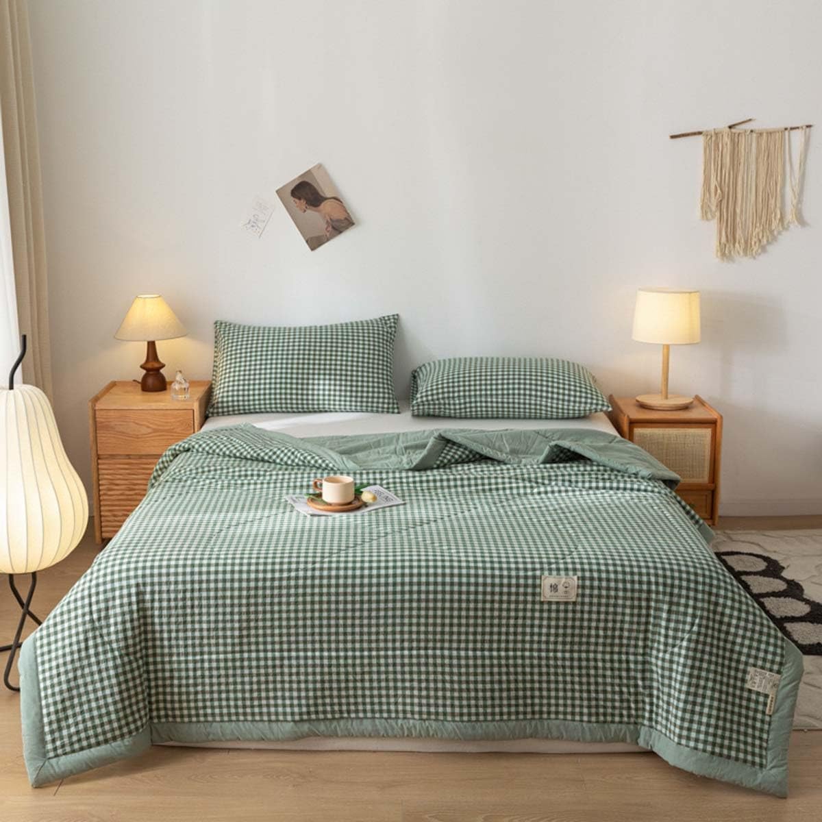 Coverlet Bedspread Spring/Summer Summer Quilt Bedspreads 180 * 200/200 * 230cm King Size Queen Full Size Bedding Sets Lightweight Soft Quilt for All Seasons,soft and Comfortable(K,180 * 200cm)