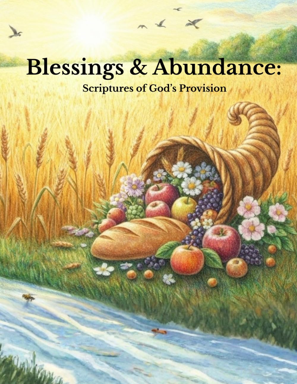 Blessings & Abundance: Scriptures of God's Provision (The Christian Adult Coloring Series)