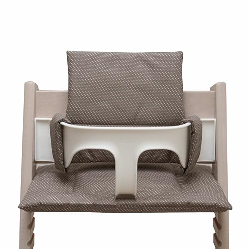 Miniatura 1 de Baby - Juego de Cojines para Trona Tripp Trapp de Stokke - Taupe Dots