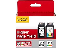 Canon 243 and 244 Ink Cartridge Combo Pack
